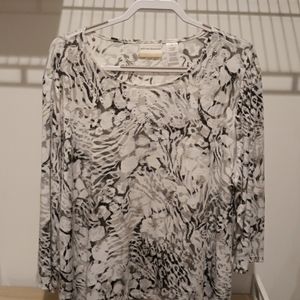 EUC zebra top
